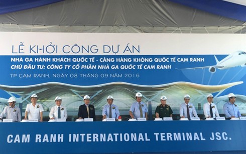 Khởi công xây dựng nhà ga quốc tế sân bay Cam Ranh - ảnh 1